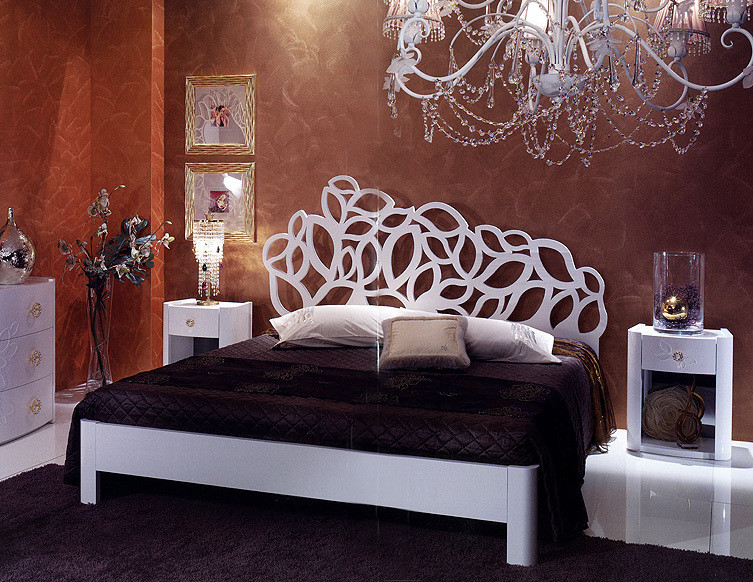 Bed Bbelle Luxury leaves L43
