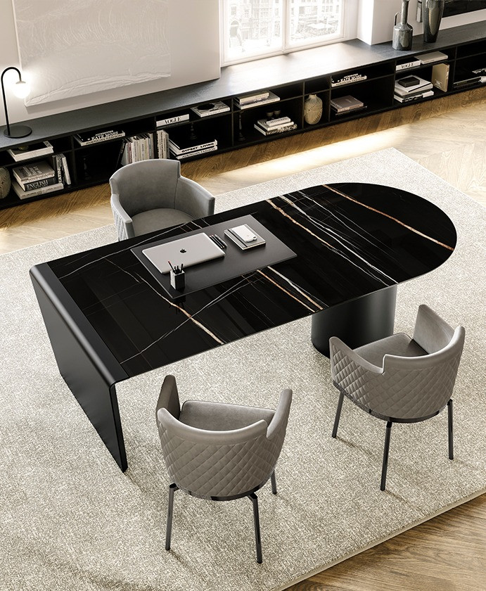 Writing Table Eforma Cilindro desk top ceramica