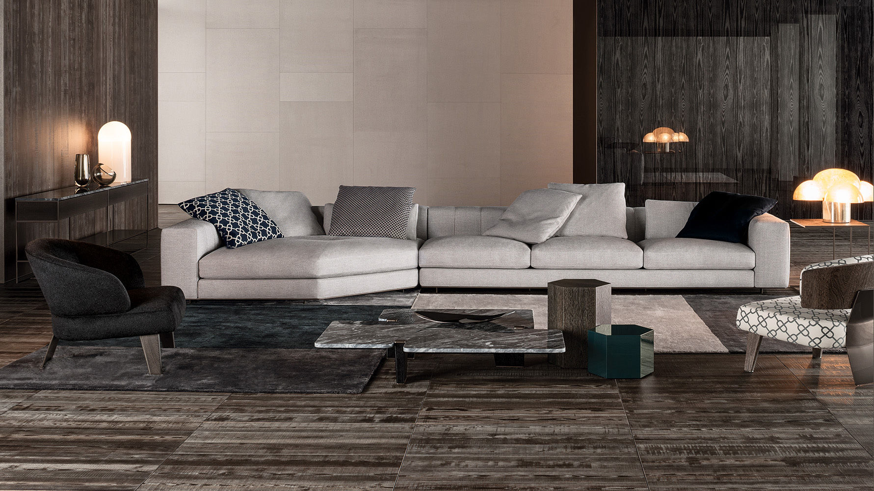 Sofa Minotti Freeman Duvet