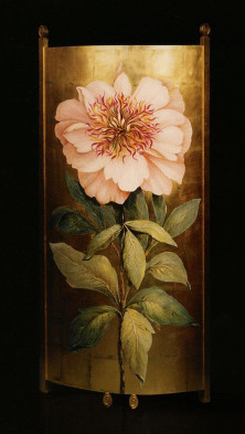 Bedroom Screen Alchymia Peonia (pink)