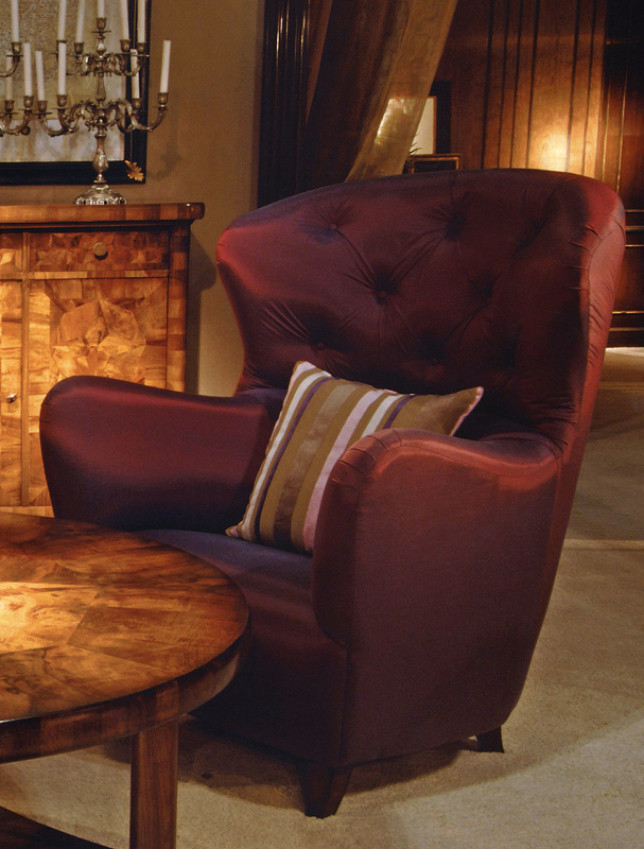 Armchair Annibale Colombo Time A1380