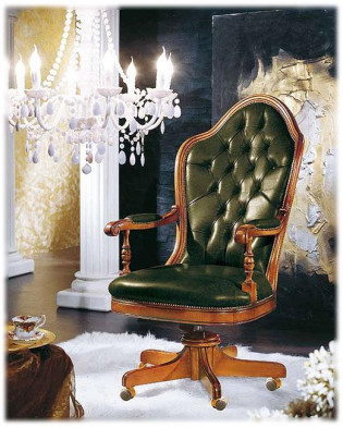 Ergonomic Executive Armchair Modenese Rialto 7719