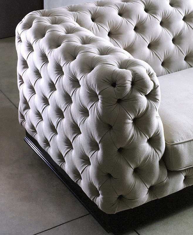 Sofa Chelini Contemporaneo Paris capitonne