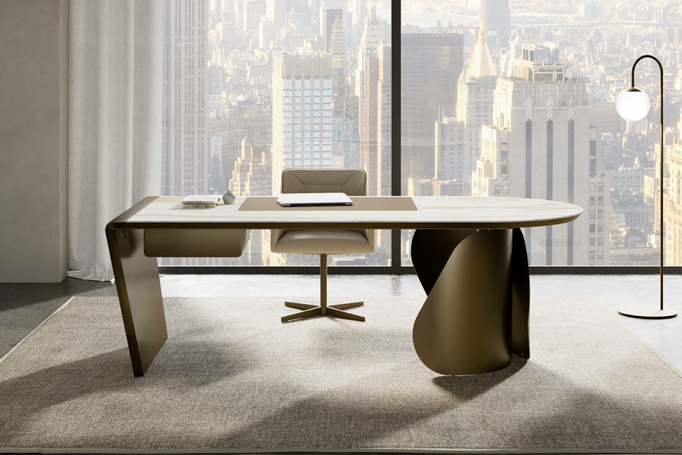 Writing Table Eforma Onda desk top ceramica