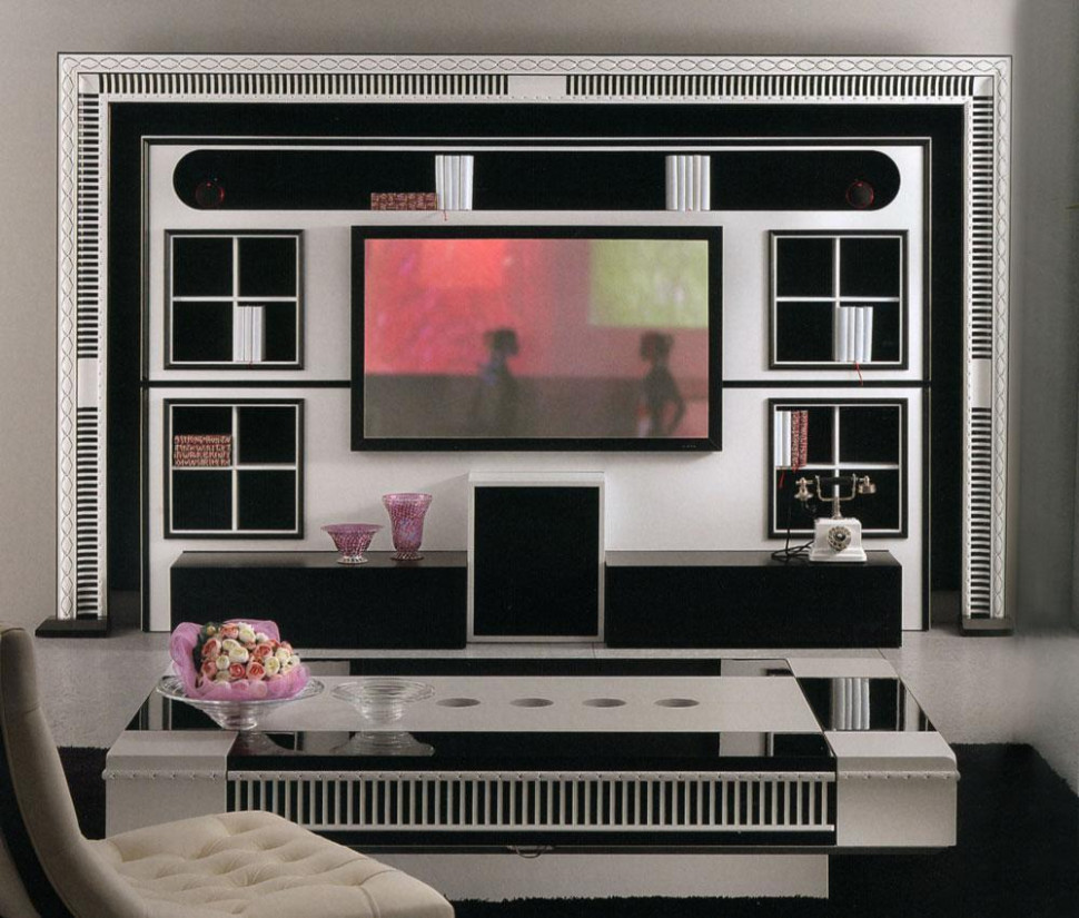 Library Shelf Vismara 0 2 The wall home cinema-art deco 01