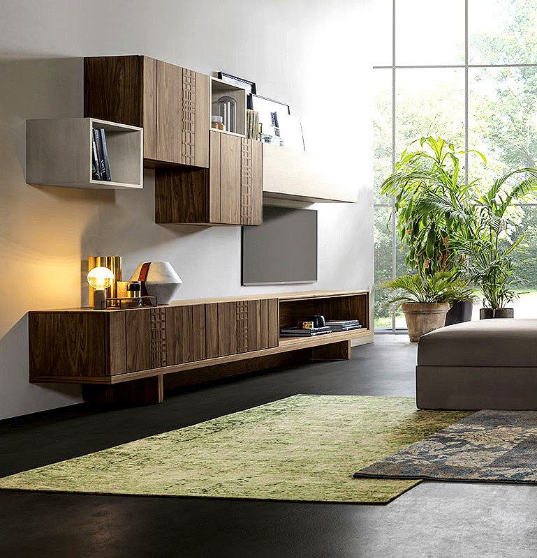 Library Shelf Modo10 Domino Composizione 16