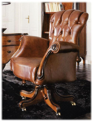 Ergonomic Executive Armchair Volpi Classic 1241