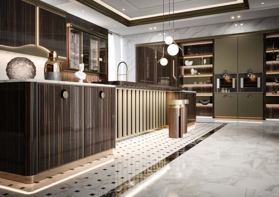 Kitchen Cabinet FM bottega d&#039;Arte Chloe