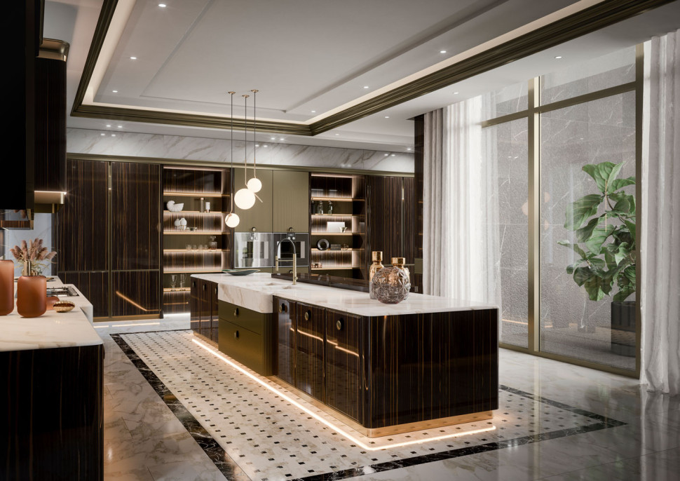 Kitchen Cabinet FM bottega d&#039;Arte Chloe