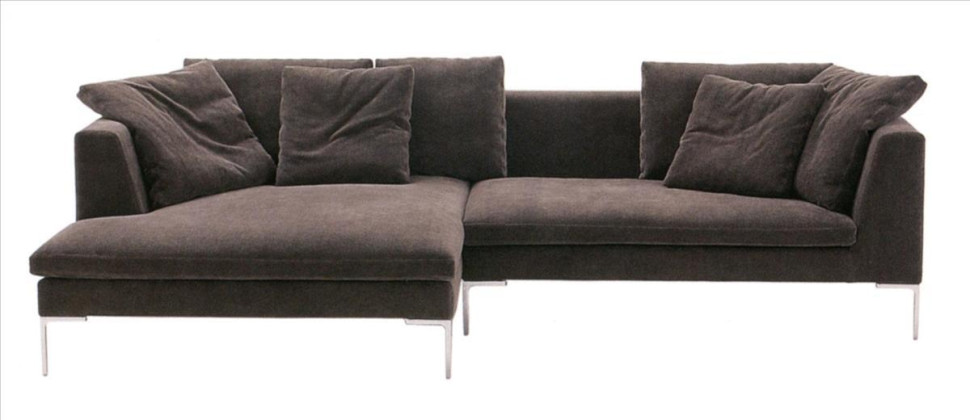 Sofa Charles large B&amp;b italia Chl135ls+chl158d
