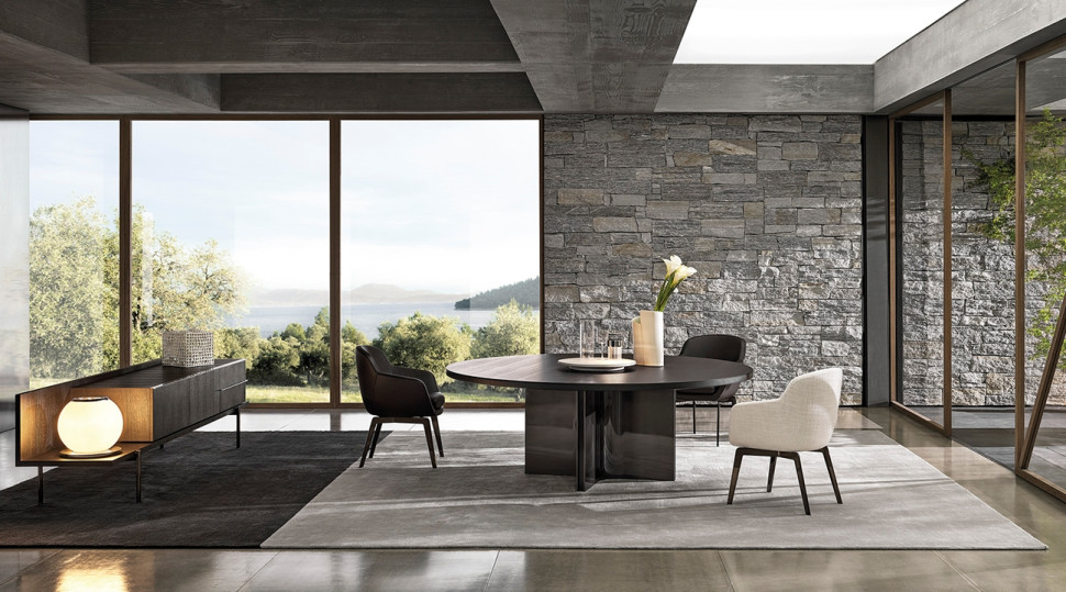 Dining Chair Minotti Belt Dining