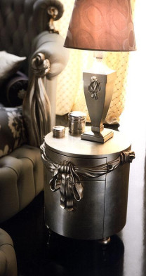 Nightstand Paolo lucchetta Tiffany round comodino - 1