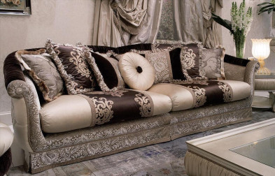 Sofa Carlos Bruno zampa Platinum Carlos patchwork