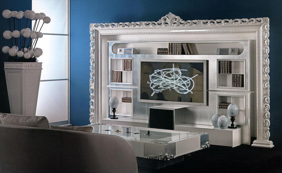 Library Shelf Vismara 0 2 The wall home cinema-baroque 03