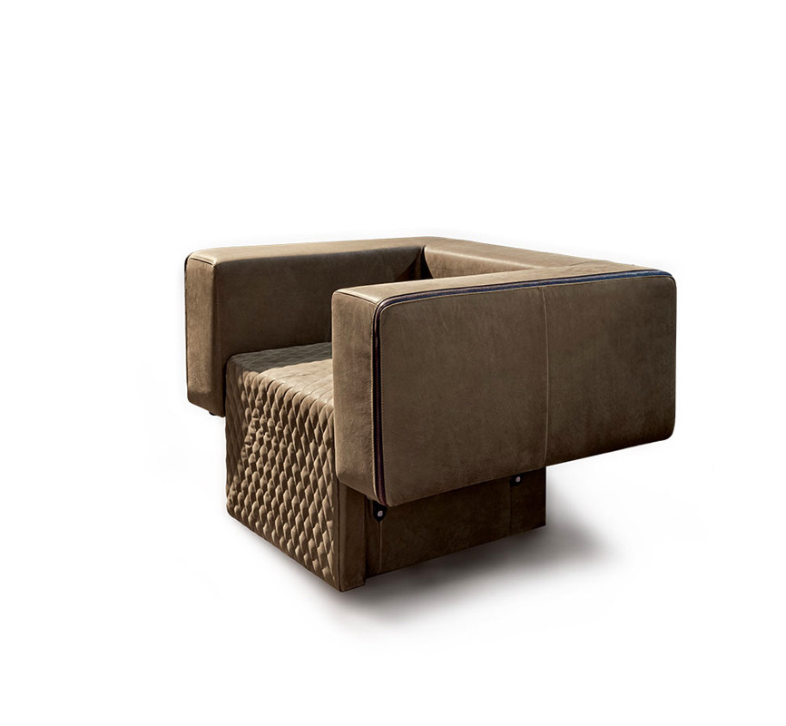 Armchair Elba Nicoline salotti Glamour E003