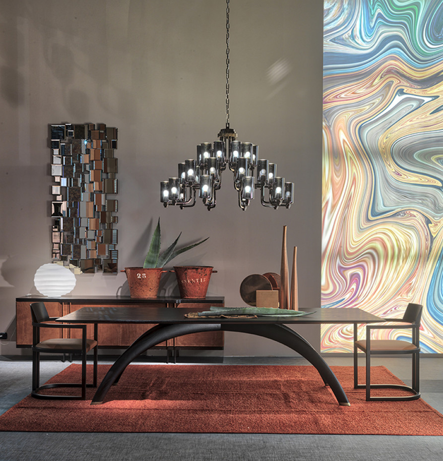 Dining Table Selva Design Aldo Cibic TABLE PONT 3047