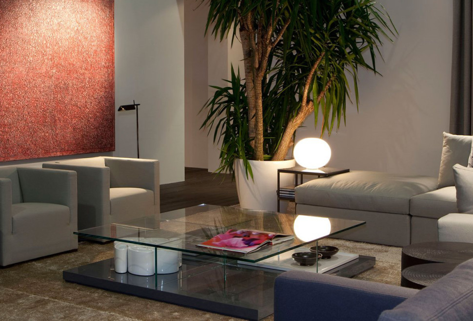 Coffee Table Meridiani Live Cluny crystal