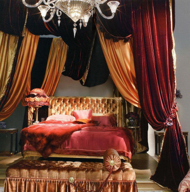 Bed Marie antoinette Provasi Home luxury (two) 0581/Ks-359