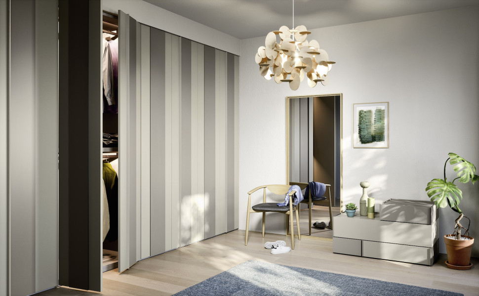 Wardrobe Novamobili Plisse