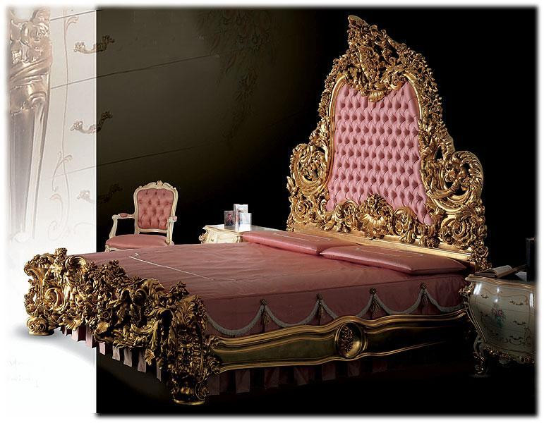 Bed Maida Oak Collezioni classic 1301