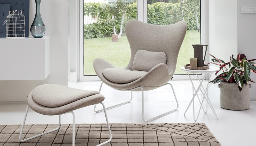 Armchair Calligaris Lazy CS3373-ma