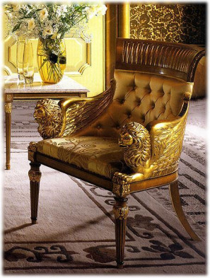 Armchair Ezio bellotti Platinum 4101