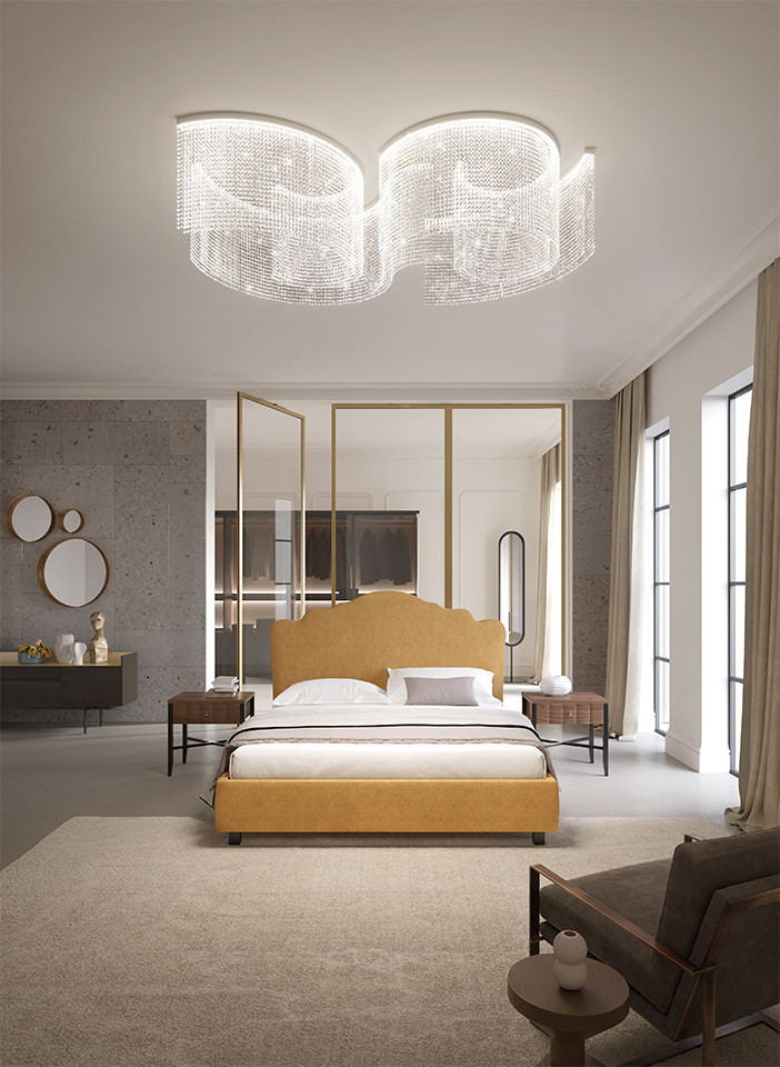 Lamp Chandelier Masiero Galassia T2 SNG