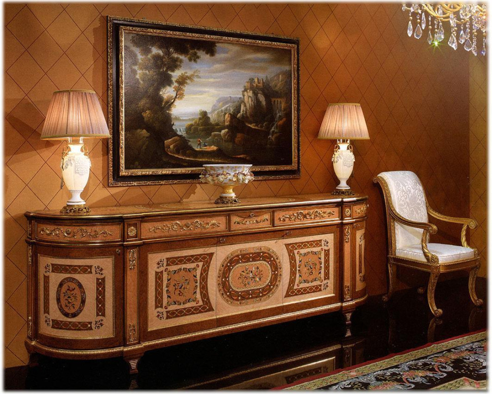 Dresser Tarsia Carlo asnaghi Elegance 10661