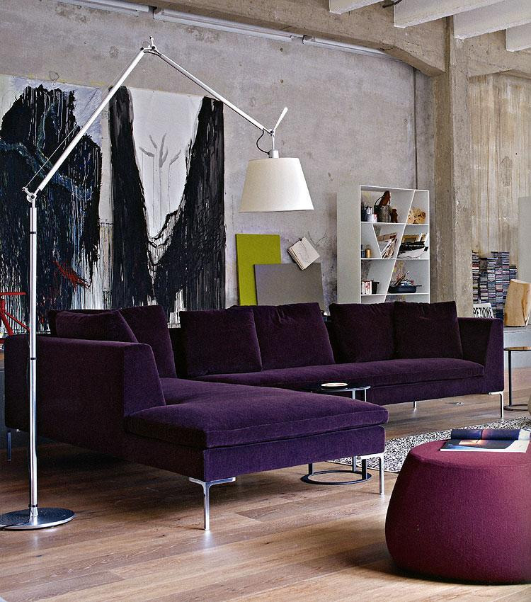 Sofa Charles B&amp;b italia Ch228ls+ch228d