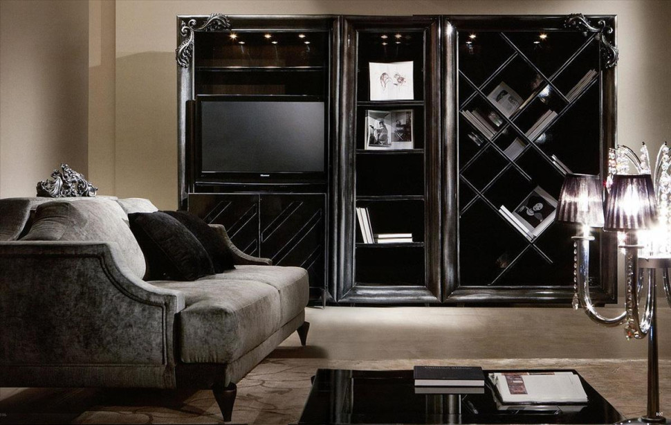 Library Shelf Leonardo Meroni Lifestyle 341L