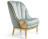 Armchair Angelo Cappellini Louis XVI golden 0052