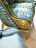 Armchair Angelo Cappellini Louis XVI golden 0052