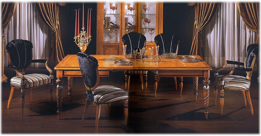 Dining Table Ezio bellotti Platinum 1142
