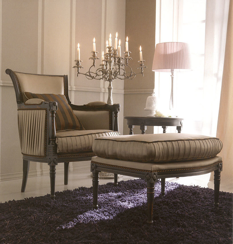 Armchair Kelli plisse Meteora Notre maison 404 Plisse