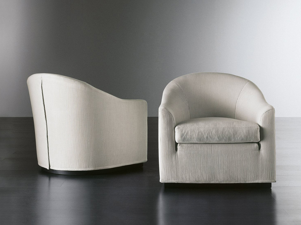 Armchair Meridiani Live Lenny fit 75