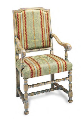 Dining Chair Francesco molon The upholstery P262-a