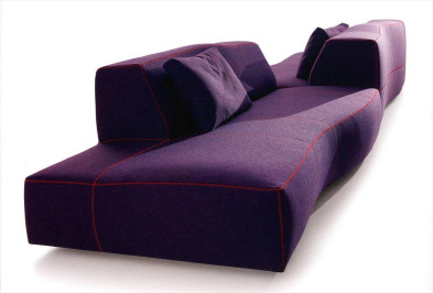 Sofa Bend-sofa B&amp;b italia B214cd+b214c