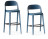 Bar Stool Potocco Minima 949/AI