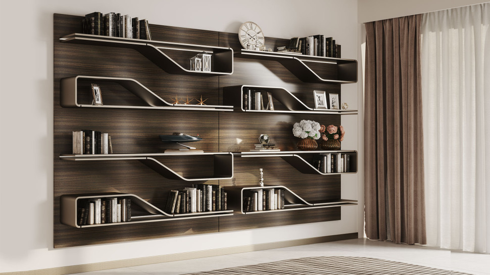 Shelving Rack Reflex Disegno Segno Libreria