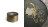 Coffee Table Angelo Cappellini Metal Cylinder 34301