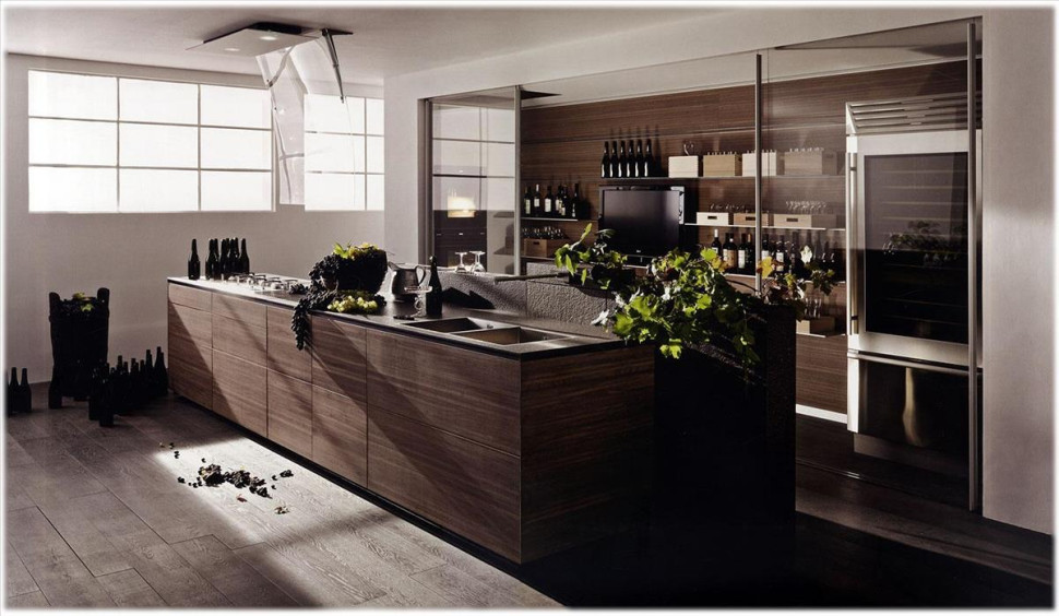 Kitchen Cabinet Valcucine Images Artematica noce tattile-2