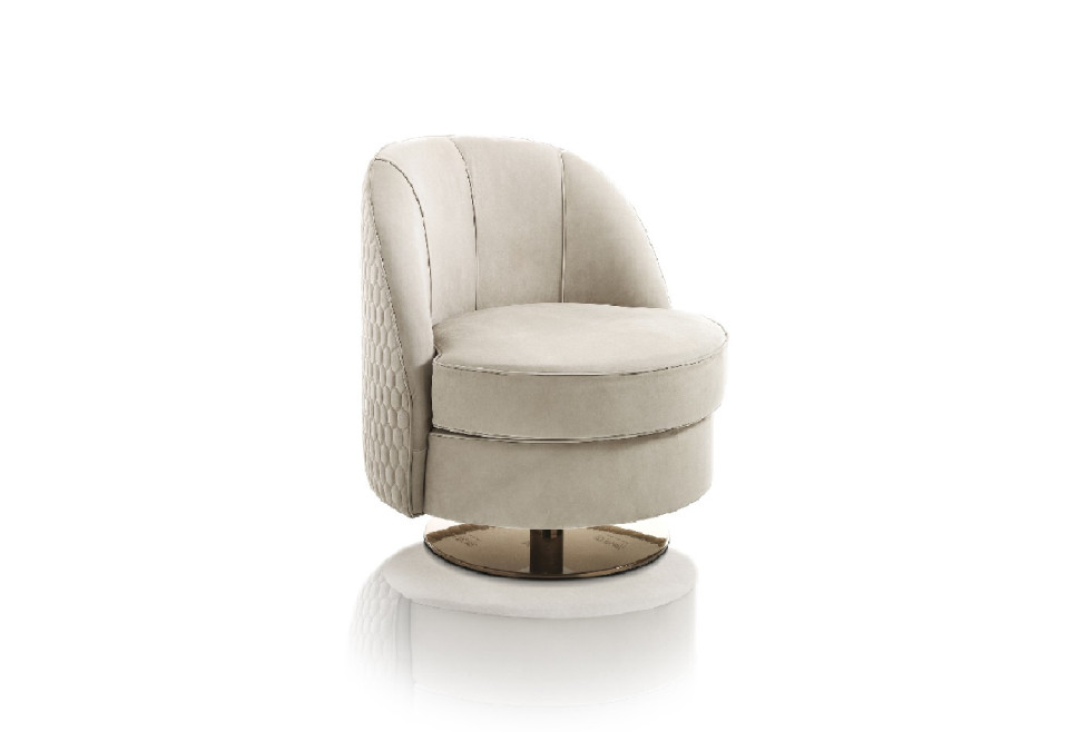 Armchair Dv home collection Charlotte girevole
