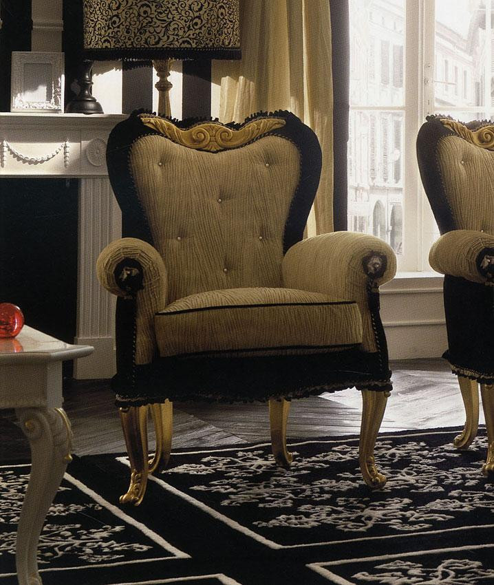Armchair Giulio iii Linea b Italian style 02 600/61/2009
