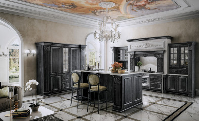 Kitchen Cabinet Vismap Vittoria Vittoria black
