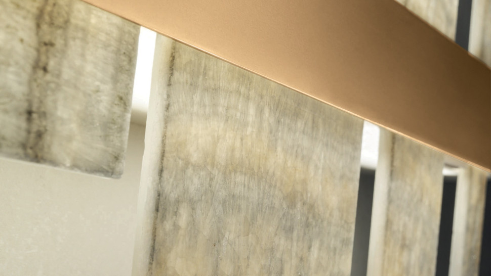 Lamp Chandelier Masiero Honice Suspension Linear