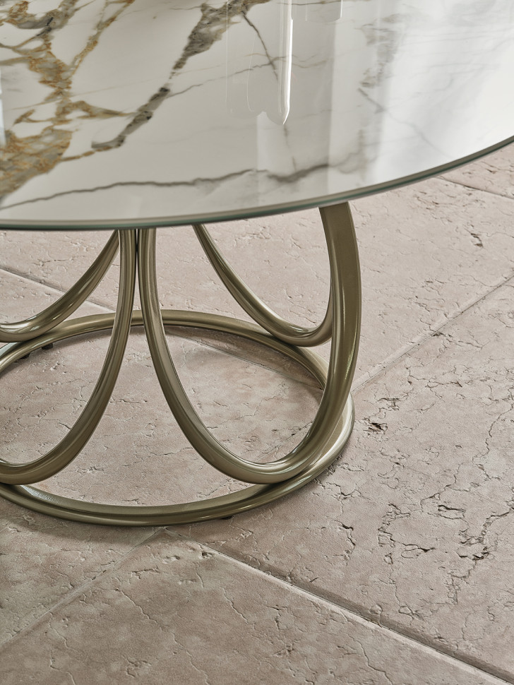 Dining Table Bontempi Louis Round
