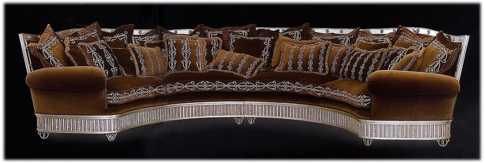 Sofa Silver and gold Isacco agostoni Book.02 1260