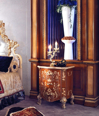 Nightstand Decor royal Bianchini Sinfonie d'autore 7603