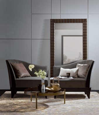 Armchair Selva Design Lorenzo Bellini VENDOME 1061 - 1062