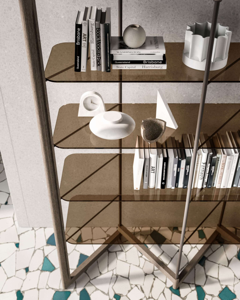 Shelving Rack Ozzio design Panto X016